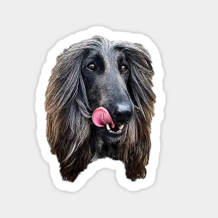 Afghan Hound Cute Dog Sticker